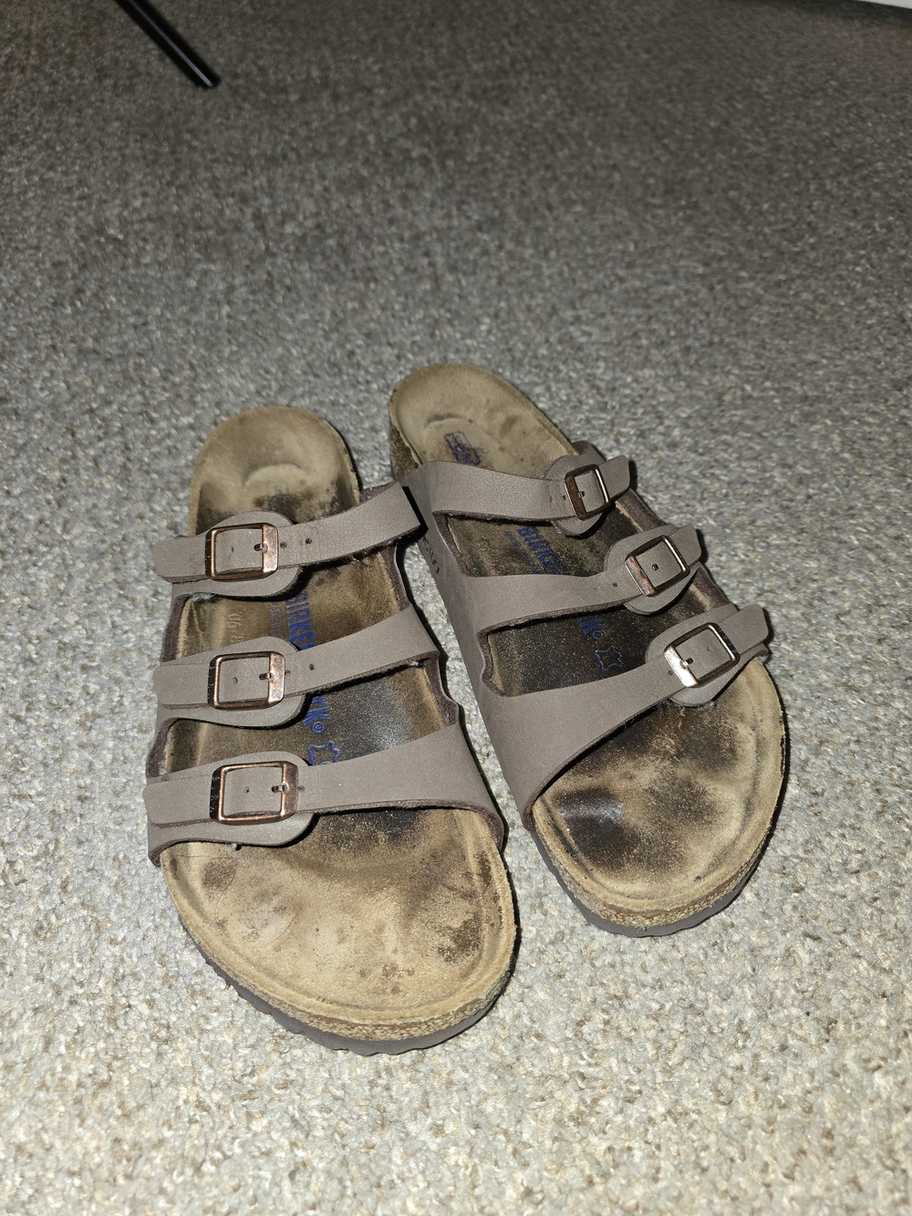 Birkenstock Florida Women's Sandals In Mocha Size 8